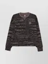 Adidas By Stella Mccartney Crocodile-print Long-sleeve Sweatshirt In Brown