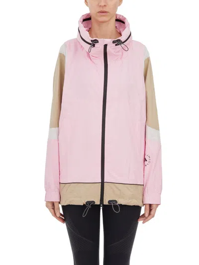 Adidas By Stella Mccartney Outerwear In Pink