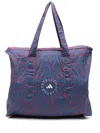 Adidas By Stella Mccartney Packable Tote Bag In 蓝色