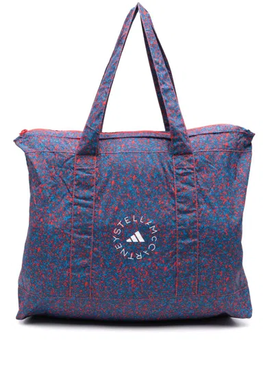 Adidas By Stella Mccartney Packable Tote Bag In 蓝色