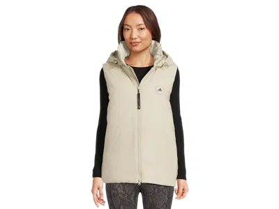Adidas By Stella Mccartney Padded Vest Jm3673 In Neutral
