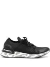 Adidas By Stella Mccartney Panelled Black Primeknit Sneakers