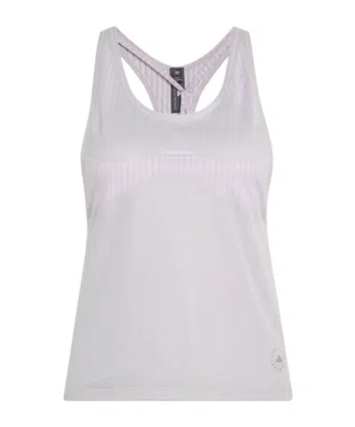 Adidas By Stella Mccartney Panelled Sleeveless Top In Gray