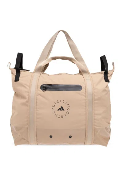 Adidas By Stella Mccartney Panelled Tote Bag In Neutral