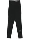 Adidas By Stella Mccartney Logo Leggings In Black