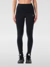 Adidas By Stella Mccartney Truestrength Logo-jacquard Recycled Stretch-jersey Leggings In Black