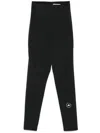 Adidas By Stella Mccartney Logo Leggings In Black