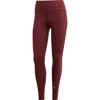 Adidas By Stella Mccartney Perforated Leggings In Red