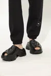 Adidas By Stella Mccartney Adidas By Stella Mc Cartney Logo Clog In Black