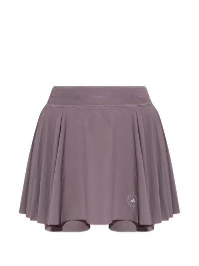 Adidas By Stella Mccartney By Stella Mccartney Training Pleated Skort In Purple
