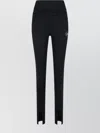 Adidas By Stella Mccartney Truestrength Logo-jacquard Recycled Stretch-jersey Leggings