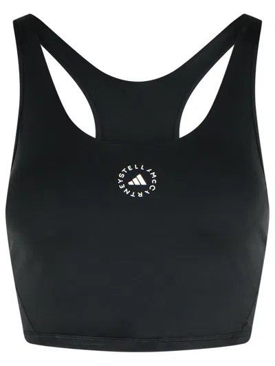 Adidas By Stella Mccartney Polyester Blend Training Top In Blue