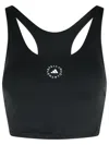 Adidas By Stella Mccartney Polyester Blend Training Top In Blue