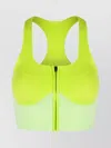 Adidas By Stella Mccartney Polyester Racerback Top Elasticated Hem