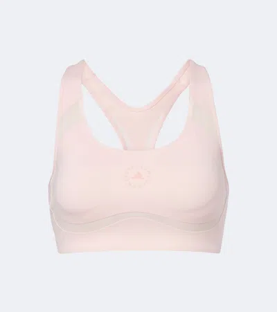 Adidas By Stella Mccartney Power Impact Sports Bra In Pink