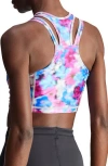Adidas By Stella Mccartney Pr Printed Crop Tank