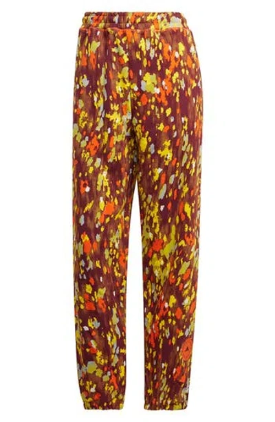 Adidas By Stella Mccartney Print Woven Track Pants In Multi