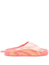 Adidas By Stella Mccartney Striped Pool Slides