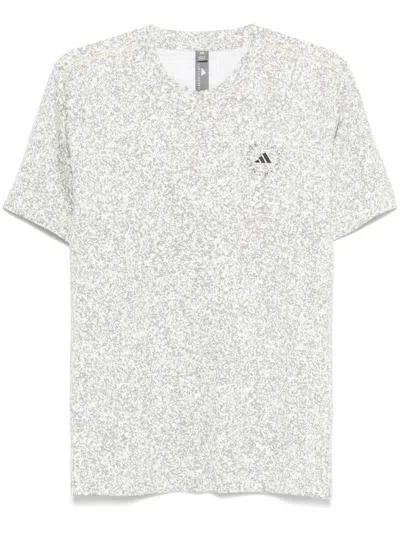 Adidas By Stella Mccartney Printed T-shirt In Green