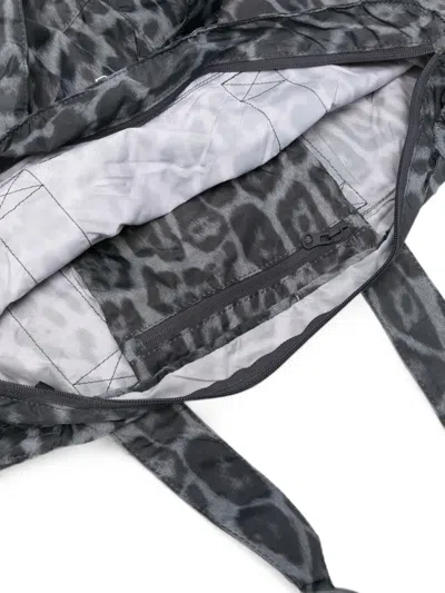 Adidas By Stella Mccartney Printed Tote Bag In Grey