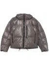 Shop Adidas By Stella Mccartney Puffer Ski Jacket In Grey