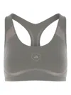 Adidas By Stella Mccartney Asmc Truepurpose Power Impact Training Bra In Gold