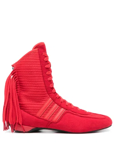 Adidas By Stella Mccartney Rasant V3 Sneakers In 红色