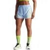 Adidas By Stella Mccartney Recycled Polyester Running Shorts In Blue
