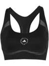 Adidas By Stella Mccartney Recycled Polyester Sports Bra. In Black