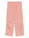 Adidas By Stella Mccartney Reflective-stripe Trousers In Pink
