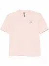 Adidas By Stella Mccartney Logo-print T-shirt In Pink