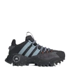 Adidas By Stella Mccartney Seeulater Twill-trimmed Jersey, Shell And Vegetarian Suede Sneakers In Black