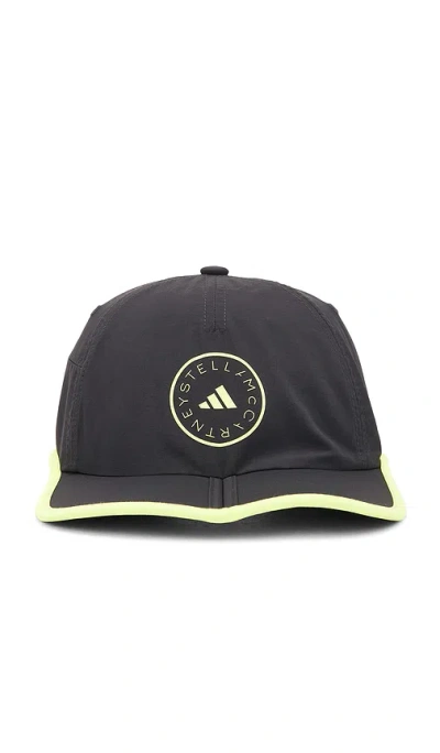 Adidas By Stella Mccartney Run Cap In Grey