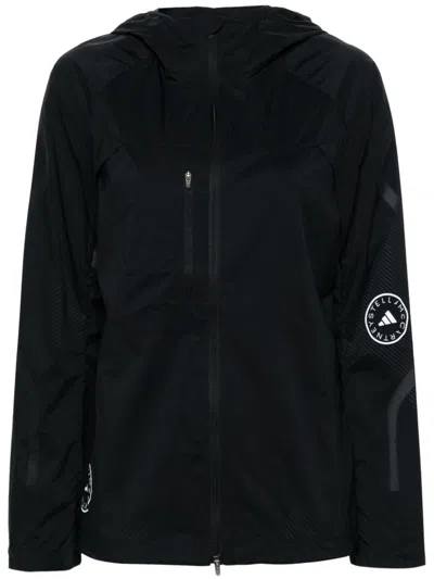 Adidas By Stella Mccartney Running Jacket In Black