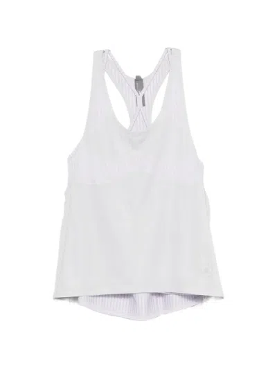 Adidas By Stella Mccartney Running Racerback Tank Top In Gray