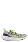 Adidas By Stella Mccartney Performance Sneakers Featuring Neon Accents In Grey