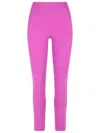 Adidas By Stella Mccartney Semi Pulse Lilac Polyamide Blend Leggings In Purple