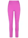 Adidas By Stella Mccartney Semi Pulse Lilac Polyamide Blend Leggings In Purple