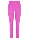 Adidas By Stella Mccartney Semi Pulse Lilac Polyamide Blend Leggings In Purple