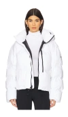Adidas By Stella Mccartney Short Puffer In White