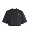 Adidas By Stella Mccartney Short-sleeved T-shirt In Black