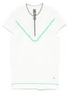 Adidas By Stella Mccartney Truenature Golf Polo Shirt In White