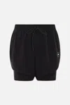 Adidas By Stella Mccartney Truepurpose Two-layered Training Shorts