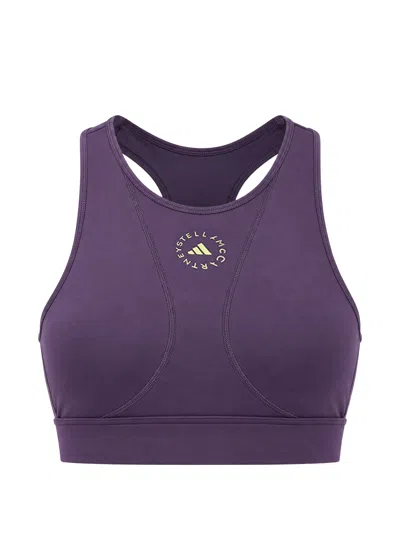 Adidas By Stella Mccartney Smc Tst Crop Mini In Purple