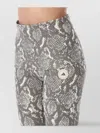 Adidas By Stella Mccartney Snake Print High Waistband Leggings In Animal Print