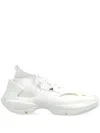Adidas By Stella Mccartney Sock-style Mesh Sneakers In White