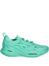 Adidas By Stella Mccartney Solarglide Mesh-panelled Sneakers In Green