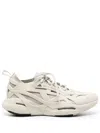 Adidas By Stella Mccartney Almond Toe Mesh Panelled Running Sneakers In Neutrals