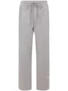 Adidas By Stella Mccartney Straight-leg Track Pants In Grey