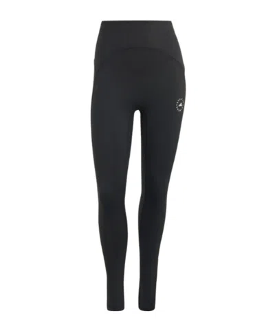 Adidas By Stella Mccartney Studio Ruched Leggings In Brown